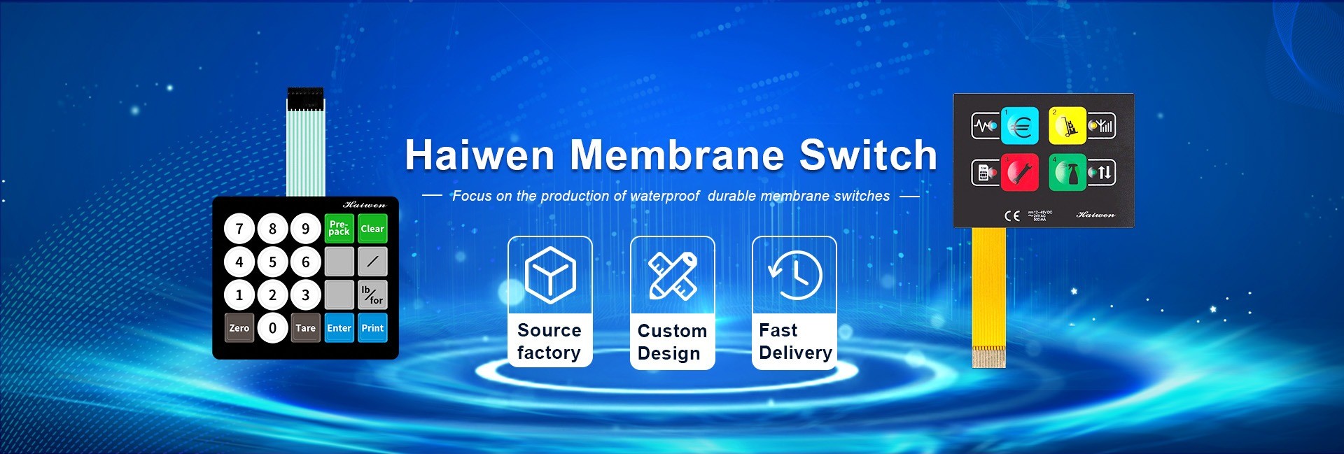 jakość Przełącznik membranowy obwodu PET fabryka