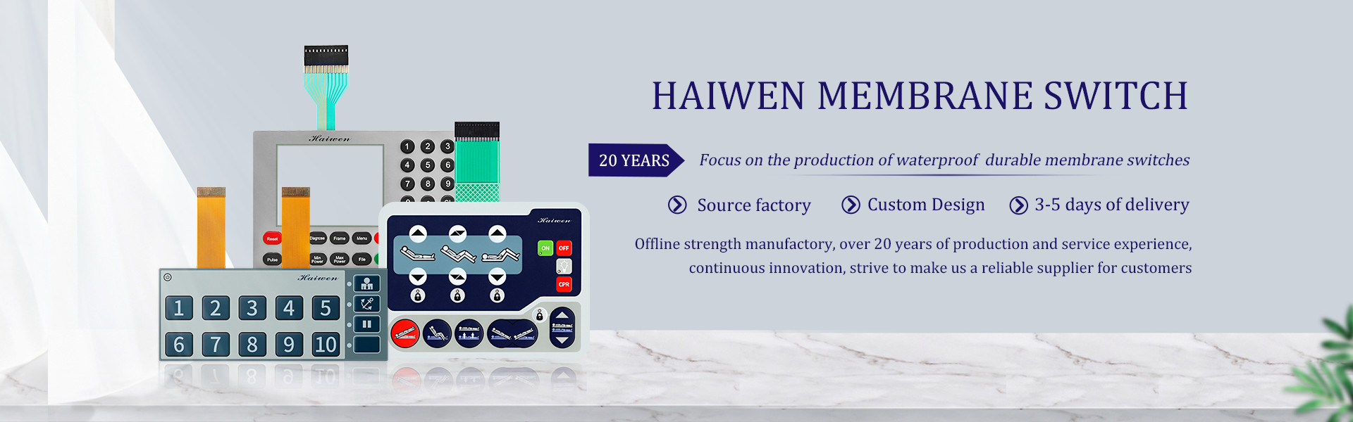 jakość Przełącznik membranowy obwodu PET fabryka